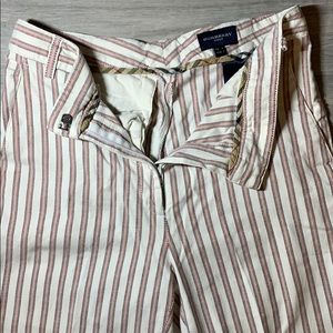 Burberry striped golf pant US 2 UK 6